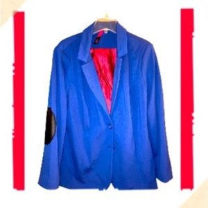 [#1029] PURE ENERGY | Royal Blue Blazer | Size 1 (Plus)